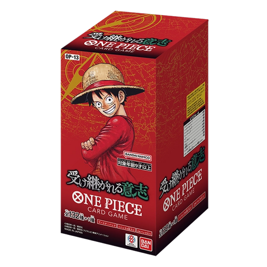 One Piece OP13 Carrying On His Will Booster Box (JP)