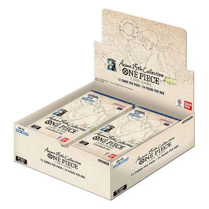 One Piece EB02 Anime 25th Collection Booster Display (EN)